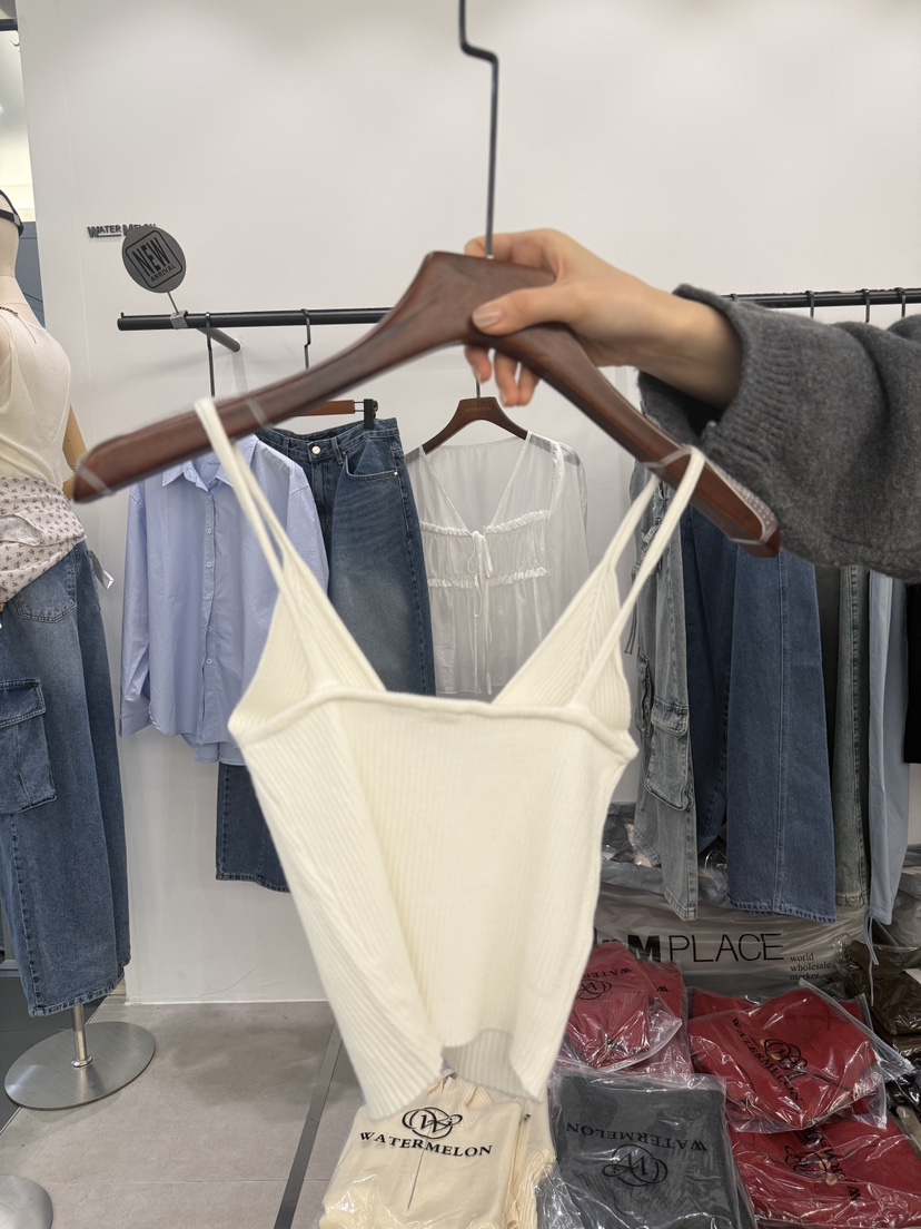 WATERMELON韓國東大門直郵女裝新款26春夏熱賣推薦吊帶背心WATER MELON吊帶/背心