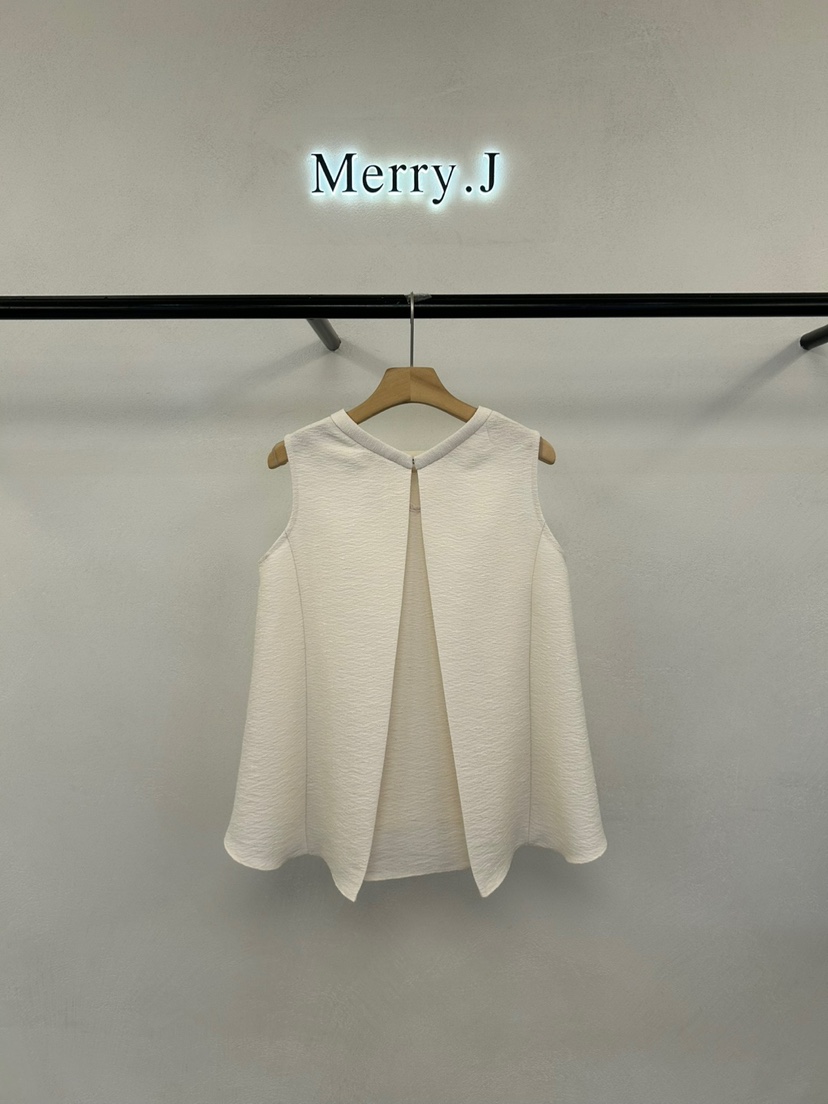 MERRY-J韓國直郵女士新款推薦26春夏人氣吊帶背心粗花呢MERRY-J吊帶/背心