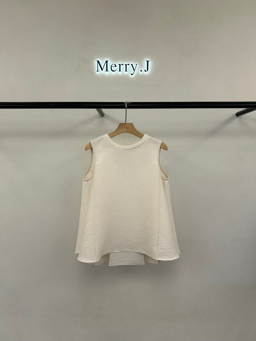 MERRY-J韓國直郵女士新款推薦26春夏人氣吊帶背心粗花呢MERRY-J吊帶/背心圖色1