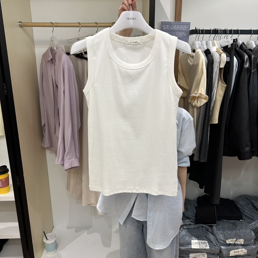 MUYBIEN韓國直郵女裝新品時尚人氣推薦26春夏職業吊帶背心MUYBIEN吊帶/背心圖色1