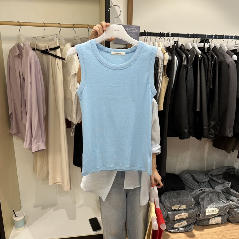 MUYBIEN韓國直郵女裝新品時尚人氣推薦26春夏職業吊帶背心MUYBIEN吊帶/背心圖色4