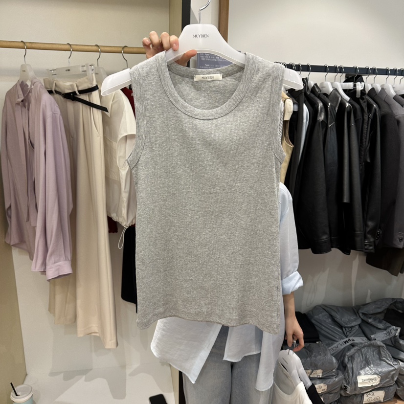 MUYBIEN韓國直郵女裝新品時尚人氣推薦26春夏職業吊帶背心MUYBIEN吊帶/背心圖色5