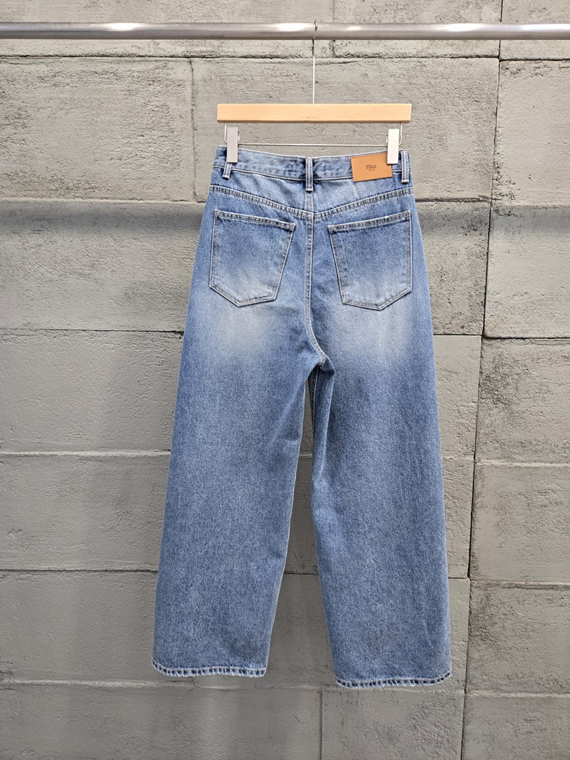 10CC韓國東大門直郵女士新款熱賣人氣職業推薦休閑牛仔褲10CC牛仔褲