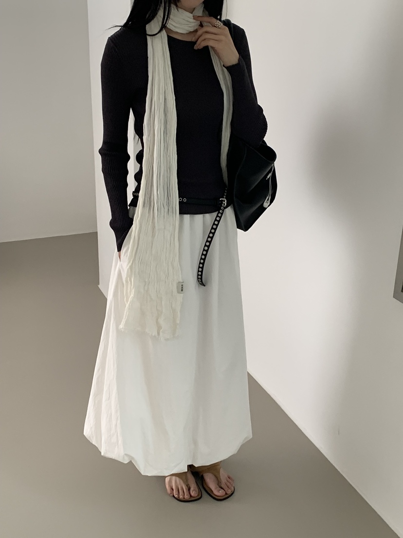 RIVER RAIN韓國東大門直郵女裝新款時尚熱賣26春夏推薦長裙RIVER RAIN長裙