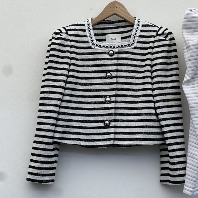 BEEN-A韓國直郵實拍女裝新品推薦人氣26春夏時尚熱賣夾克BEEN-A夾克圖色1