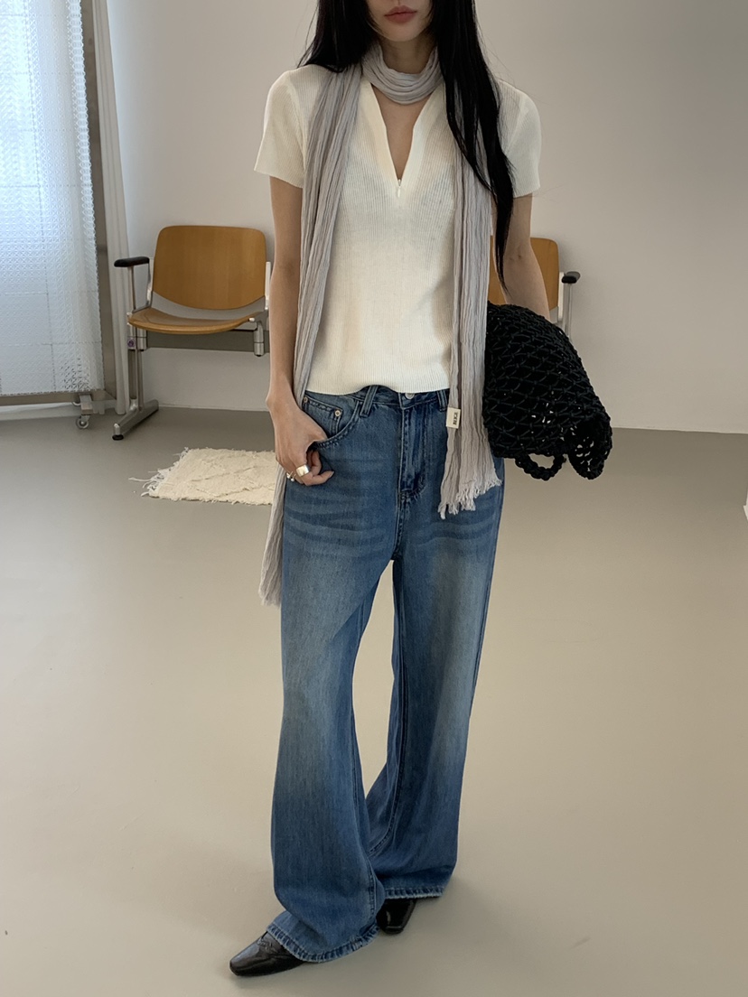 RIVER RAIN韓國東大門代購女裝新品熱賣人氣時尚職業針織衫RIVER RAIN針織衫