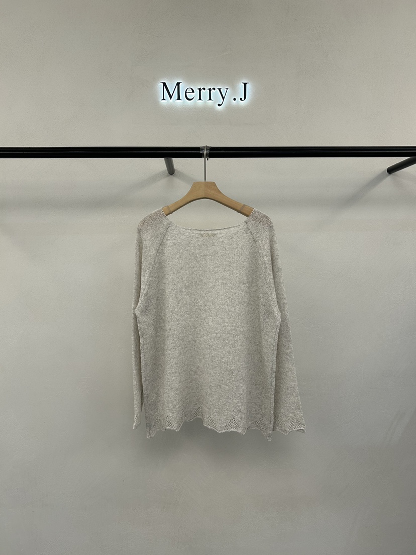 MERRY-J韓國代購女士新品推薦休閑職業26春夏人氣針織衫MERRY-J針織衫