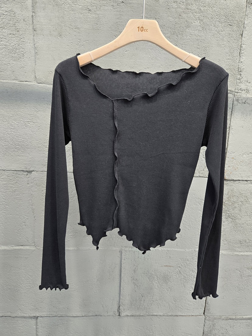 10CC韓國代購女士新品熱賣時尚26春夏休閑人氣職業長袖T恤10CC長袖T恤圖色2