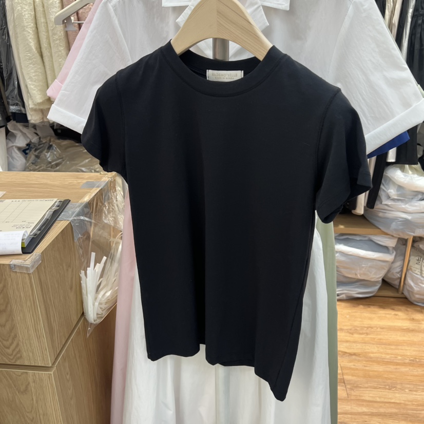 MADEMOISELL韓國東大門代購女裝新品人氣休閑時尚26春夏T恤MADEMOISELLT恤圖色6