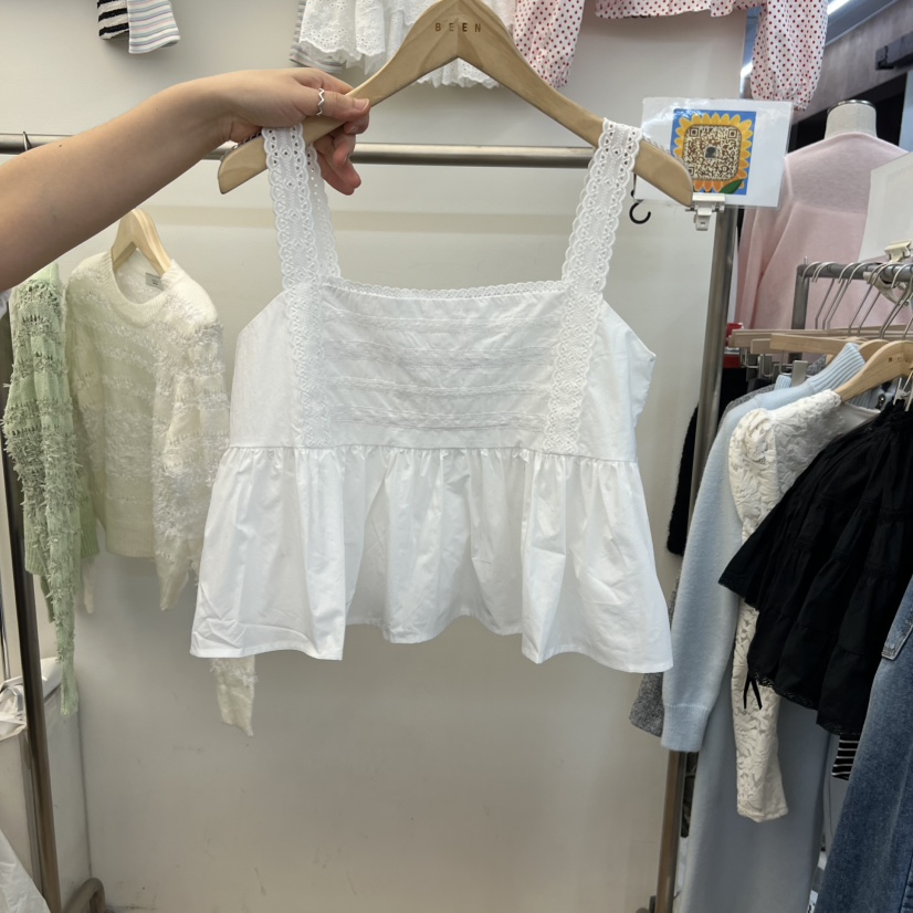 BEEN-A韓國代購女裝新品26春夏休閑推薦時尚人氣吊帶背心BEEN-A吊帶/背心圖色1