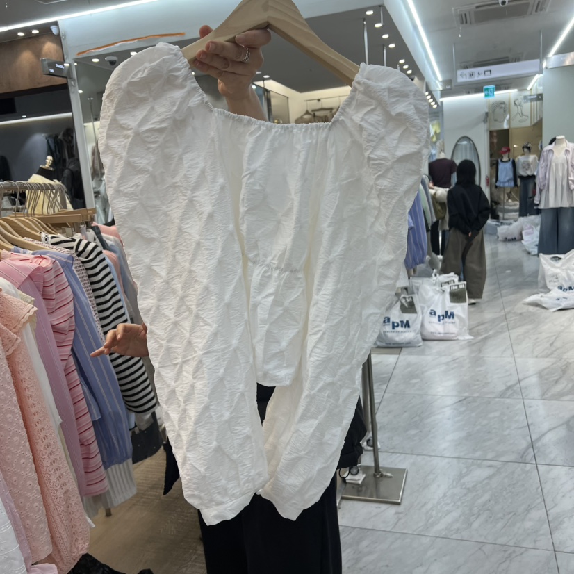 BEEN-A韓國東大門代購女士新款熱賣時尚推薦休閑襯衫蕾絲衫BEEN-A襯衫/蕾絲衫