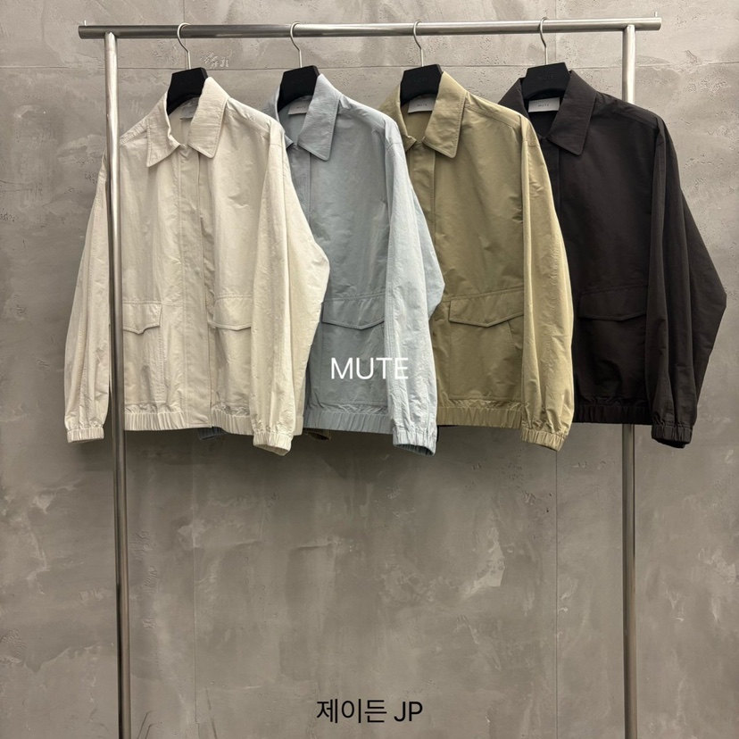 MUTE-P韓國代購女士新款推薦人氣休閑時尚26春夏職業夾克MUTE夾克