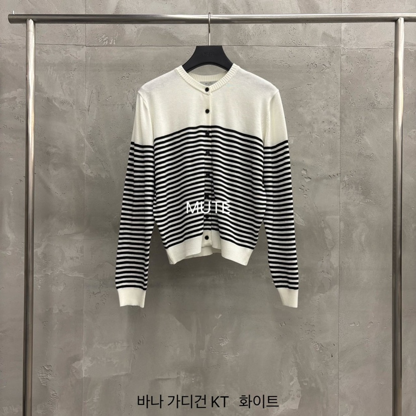 MUTE-P韓國直郵實拍女士新款26春夏休閑推薦針織衫羊毛衫MUTE針織衫圖色1