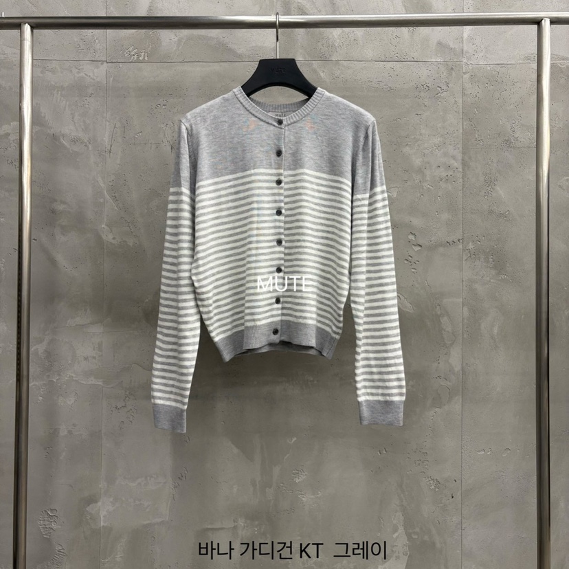 MUTE-P韓國直郵實拍女士新款26春夏休閑推薦針織衫羊毛衫MUTE針織衫圖色2