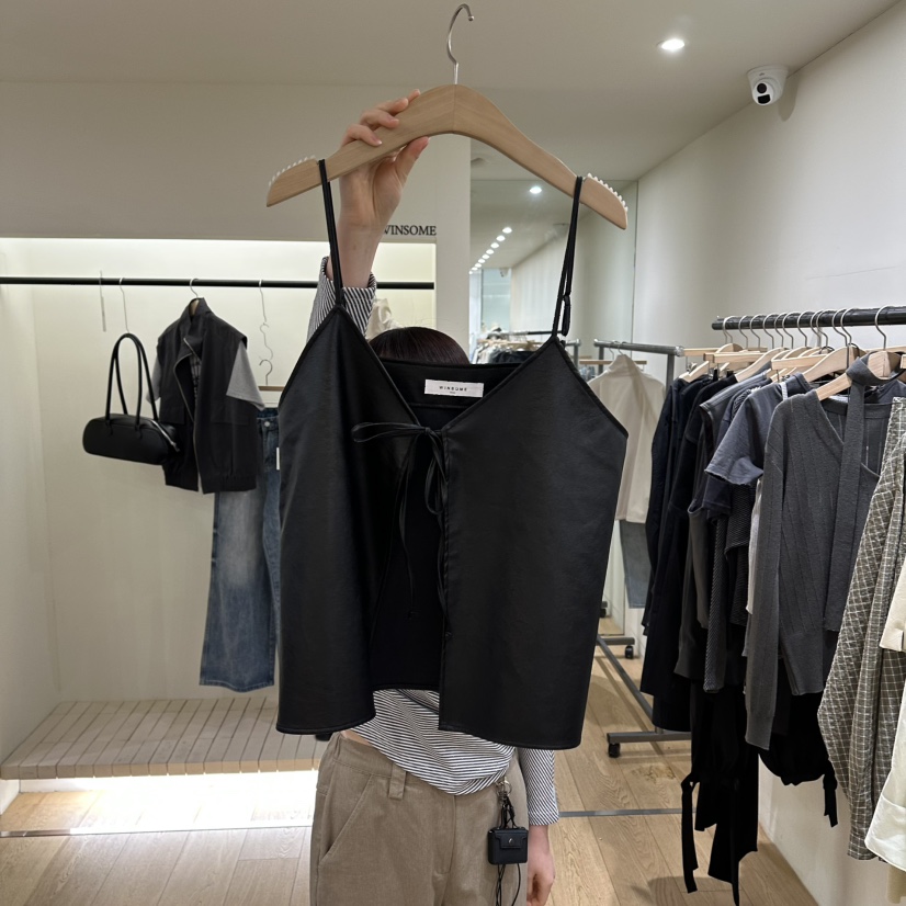 WINSOME韓國直郵實拍女裝新品職業時尚休閑熱賣26春夏吊帶背心WINSOME吊帶/背心圖色2
