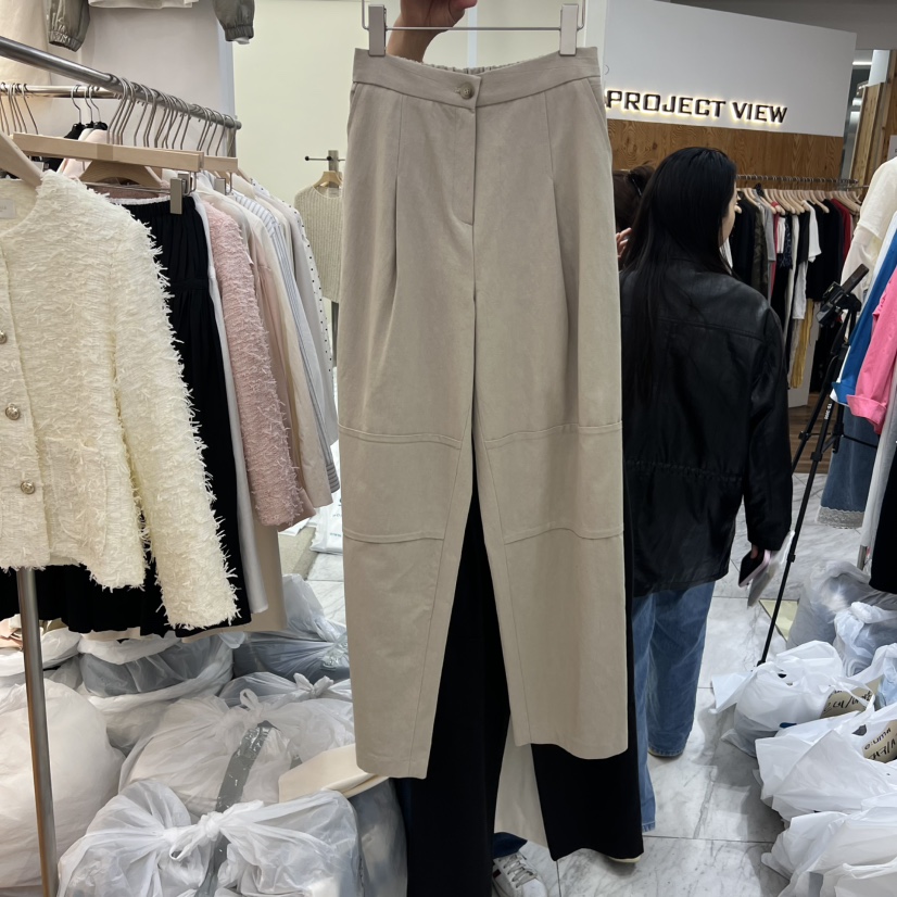 MADEMOISELL韓國直郵女士新品職業熱賣推薦休閑人氣休閑褲MADEMOISELL休閑褲圖色3