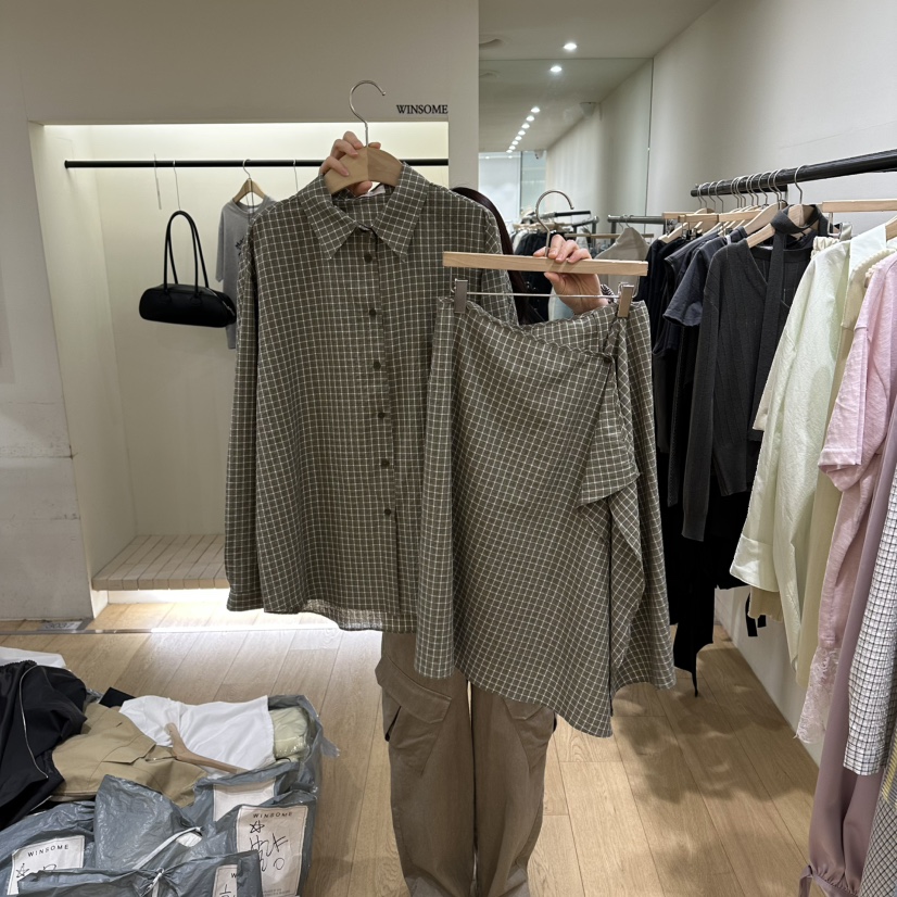 WINSOME韓國直郵實拍女士新款人氣熱賣時尚職業套裝兩件套WINSOME套裝圖色2