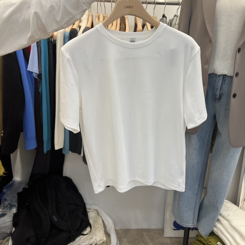 ORRD韓國直郵實拍女士新品休閑職業推薦人氣26春夏時尚T恤ORRDT恤圖色1