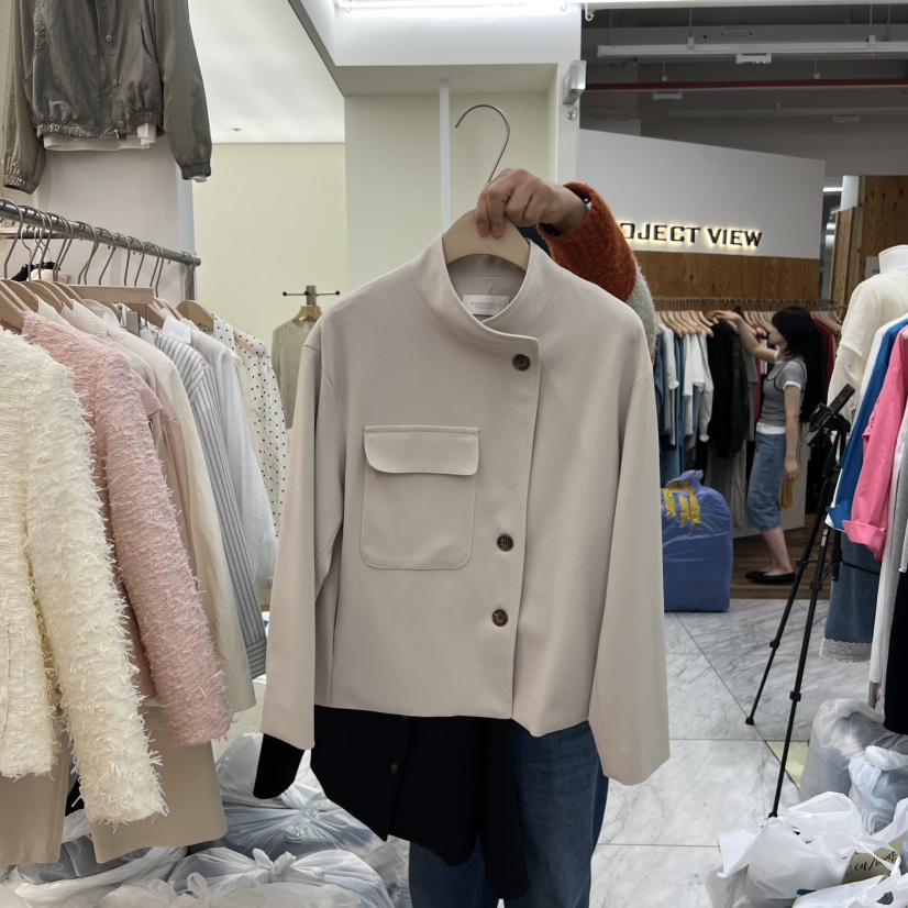 MADEMOISELL韓國直郵女裝新款人氣休閑熱賣26春夏時尚夾克MADEMOISELL夾克圖色1