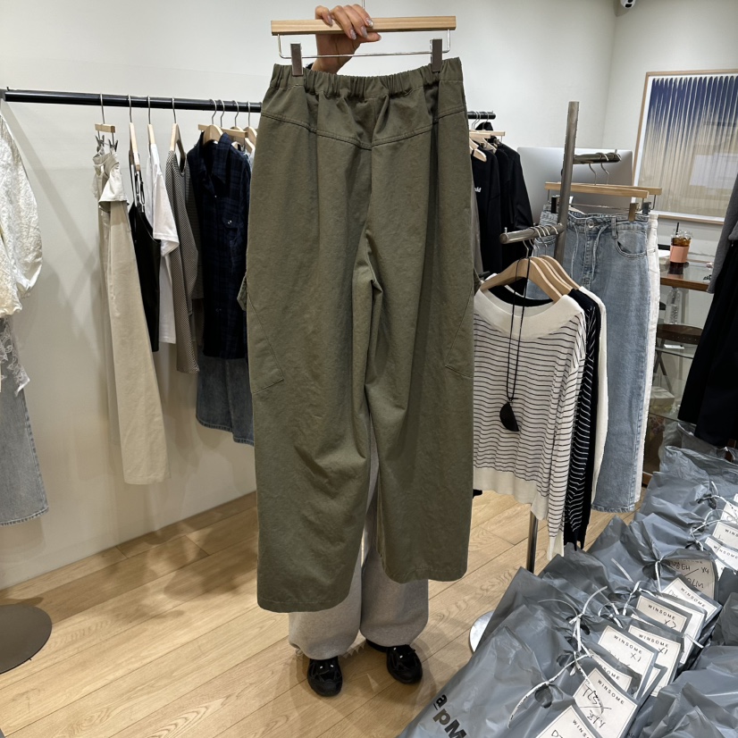 WINSOME韓國代購女士新品職業休閑人氣26春夏休閑褲不含飾品WINSOME休閑褲