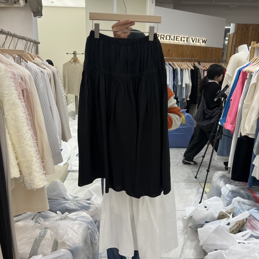 MADEMOISELL韓國東大門直郵女士新款職業熱賣半身裙中短裙MADEMOISELL半身裙/中短裙