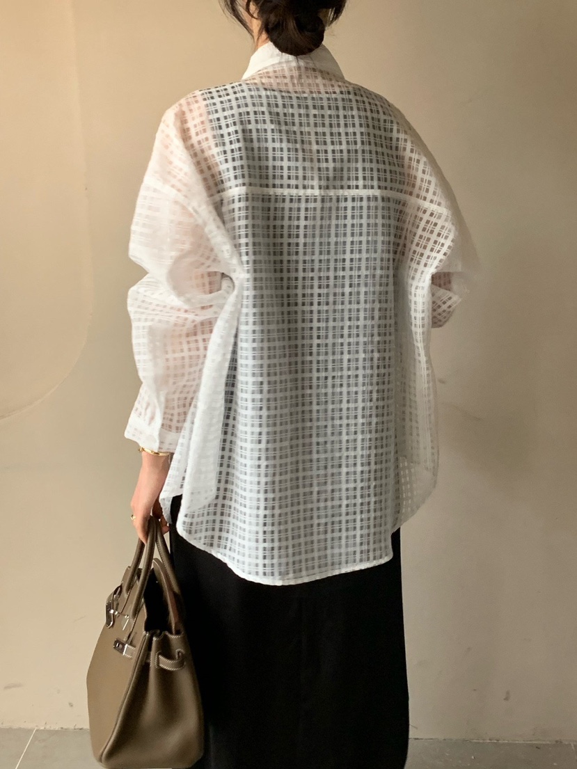 COBALT BLUE韓國東大門直郵女裝新品休閑推薦襯衫蕾絲衫COBALT BLUE襯衫/蕾絲衫