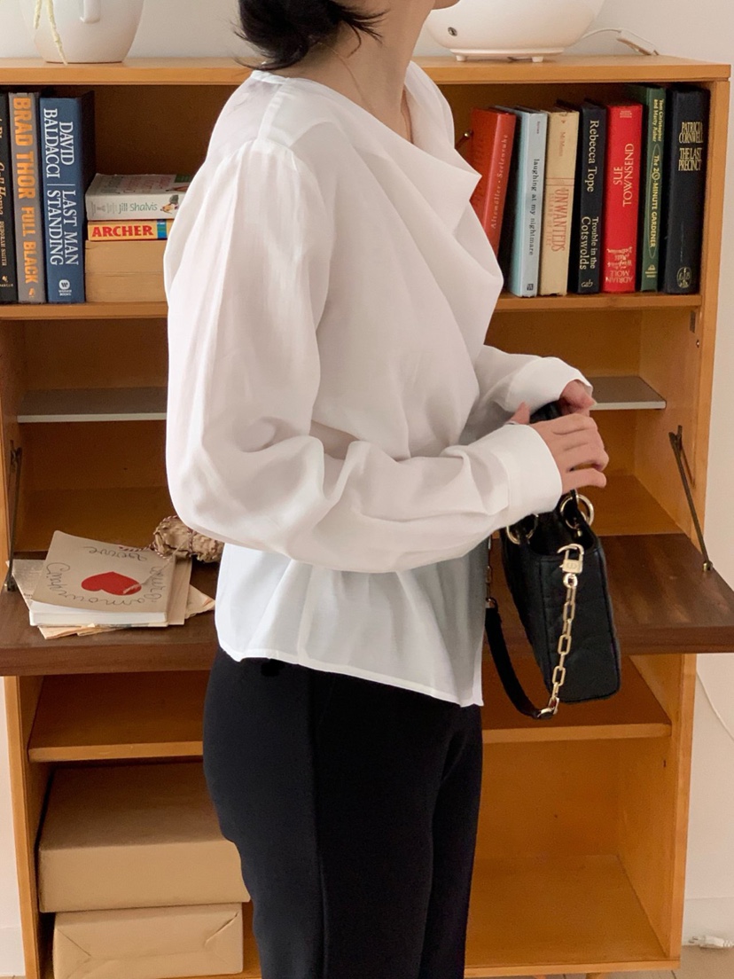 COBALT BLUE韓國直郵女裝新品推薦職業人氣26春夏襯衫蕾絲衫COBALT BLUE襯衫/蕾絲衫