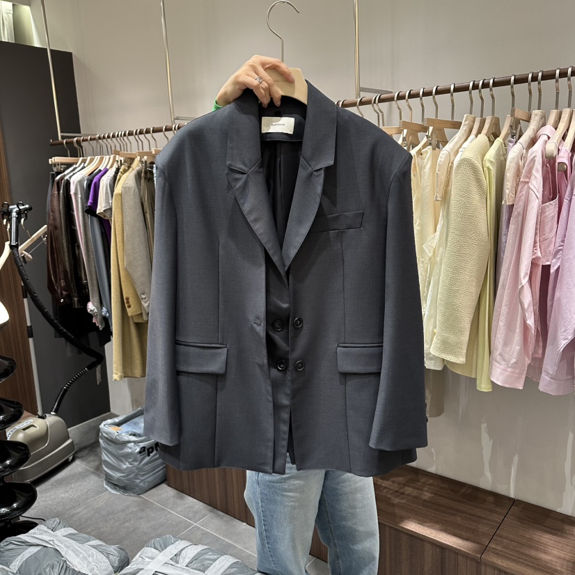 BABYTOUCH韓國代購女裝新款時尚推薦熱賣26春夏休閑職業夾克BABYTOUCH夾克圖色2