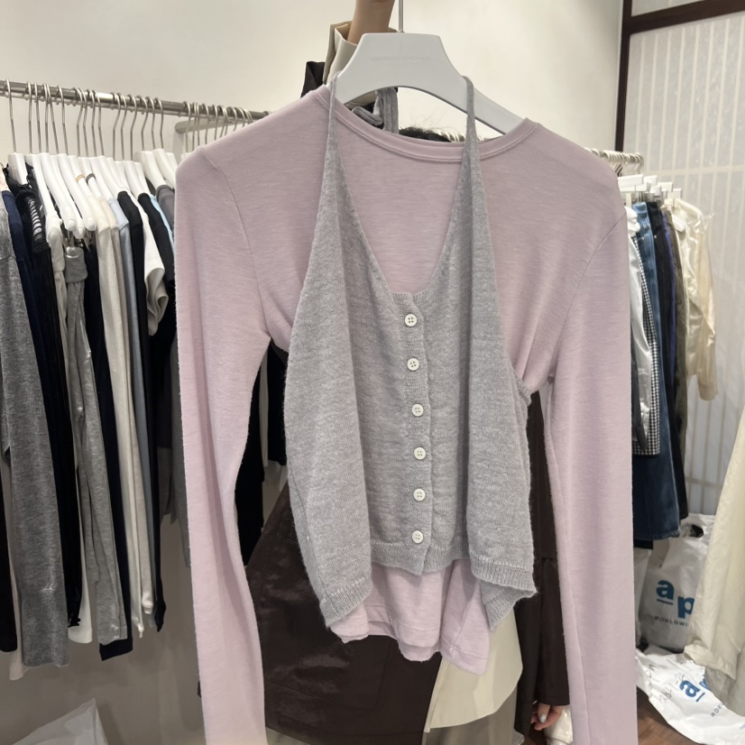 UNDERSTANDING韓國直郵女裝新款休閑人氣吊帶背心不含內搭UNDERSTANDING吊帶/背心圖色1