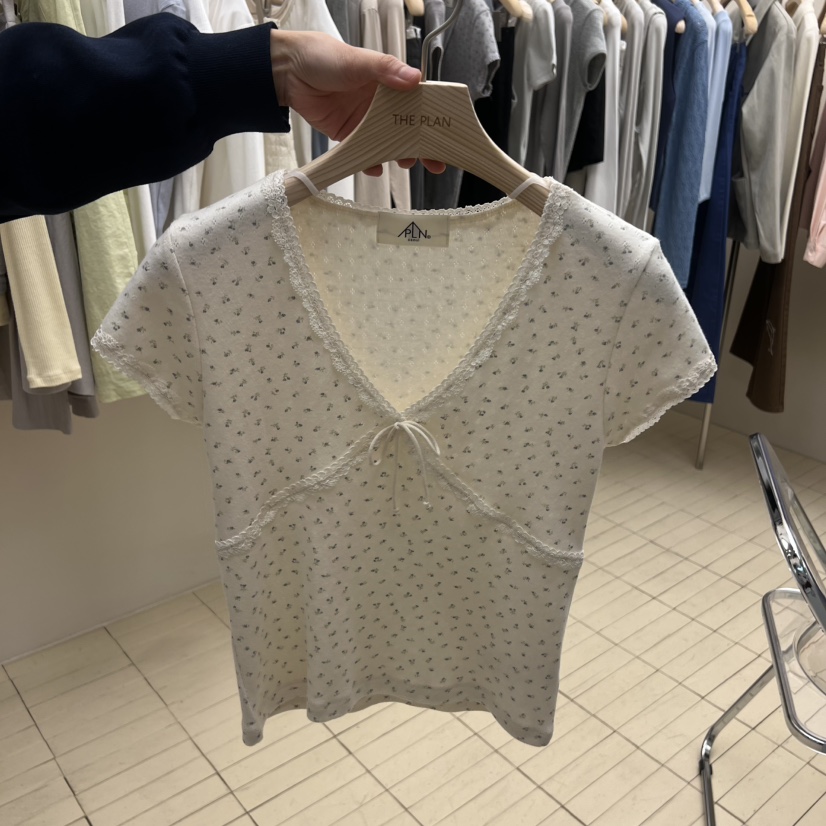 THEPLAN韓國東大門直郵女裝新品推薦人氣休閑26春夏時尚T恤THE PLANT恤圖色1