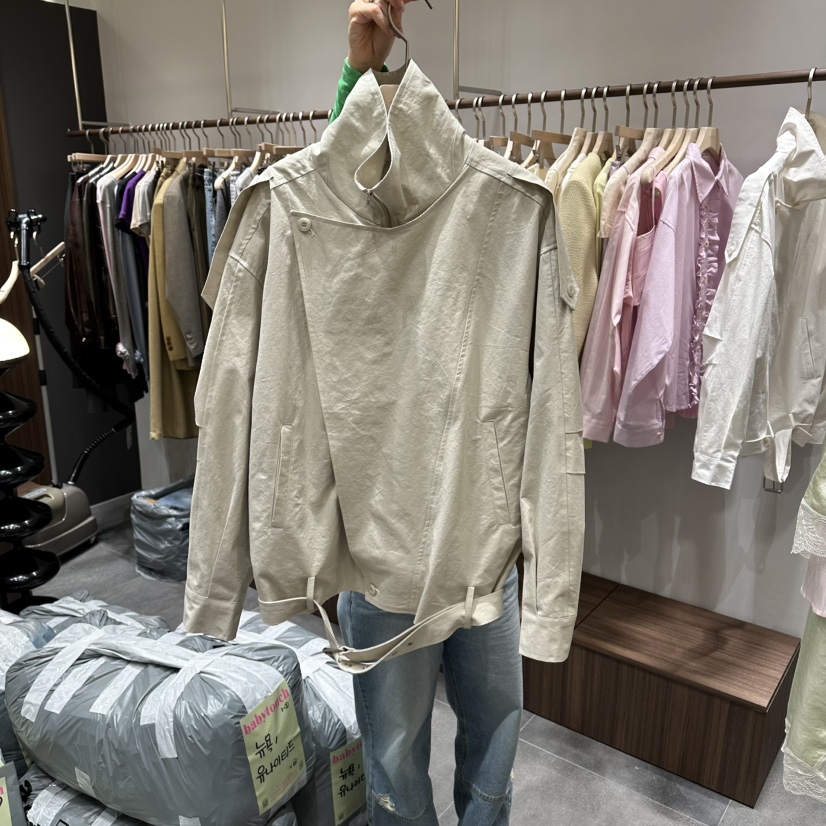 BABYTOUCH韓國代購女裝新款推薦休閑熱賣職業時尚26春夏夾克BABYTOUCH夾克圖色2