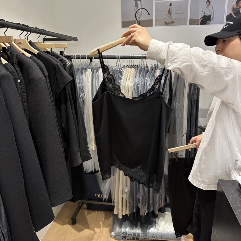 aube nunt韓國直郵實拍女士新款熱賣休閑推薦人氣吊帶背心aube nunt吊帶/背心