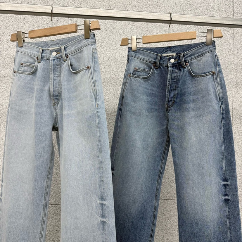 AT THE BAGEL韓國東大門代購女士新款時尚職業熱賣牛仔褲AT THE BAGEL牛仔褲