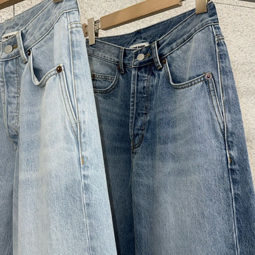 AT THE BAGEL韓國東大門代購女士新款時尚職業熱賣牛仔褲AT THE BAGEL牛仔褲