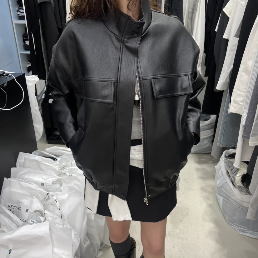 RECOVER韓國代購女士新品推薦職業休閑時尚26春夏熱賣夾克RECOVER/MOMENT夾克圖色1