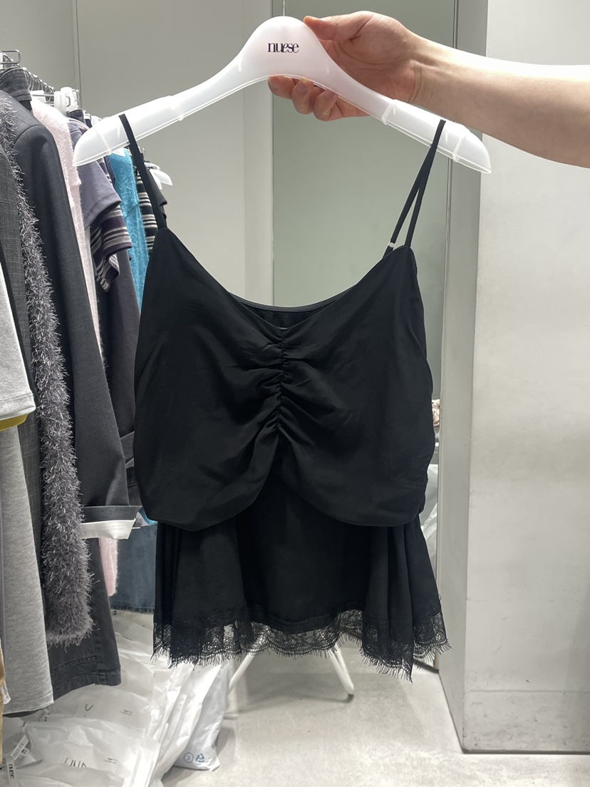 NUESE韓國直郵女士新款職業人氣26春夏熱賣推薦吊帶背心蕾絲NUESE吊帶/背心圖色3