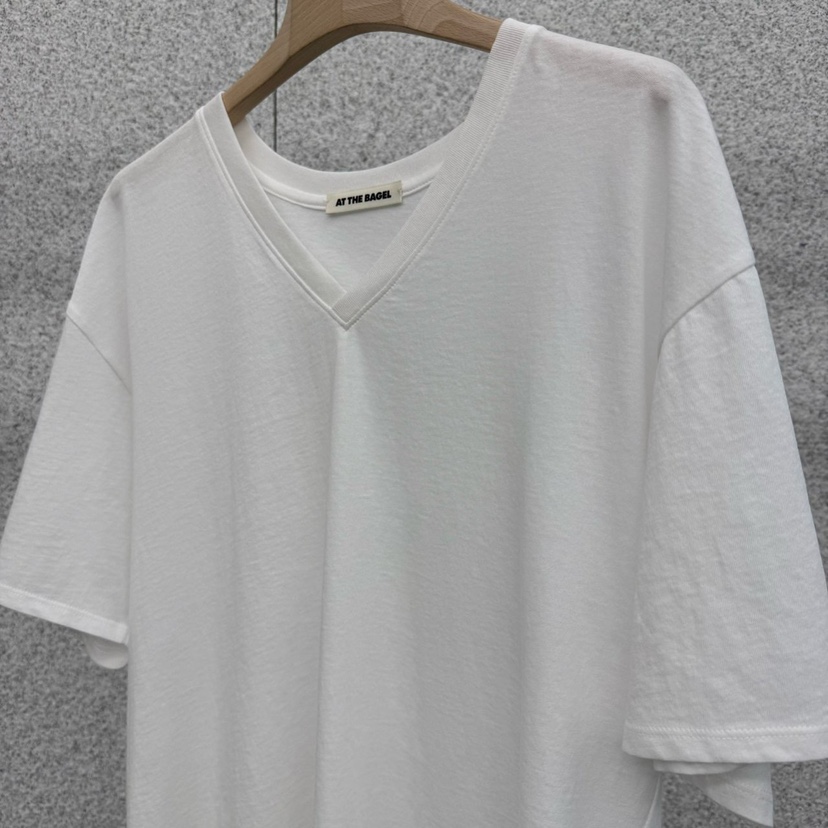 AT THE BAGEL韓國直郵實拍女裝新品休閑熱賣人氣26春夏T恤AT THE BAGELT恤