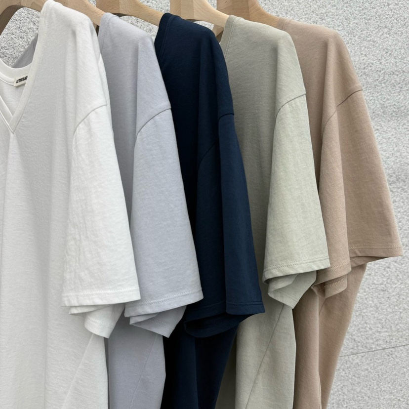 AT THE BAGEL韓國直郵實拍女裝新品休閑熱賣人氣26春夏T恤AT THE BAGELT恤