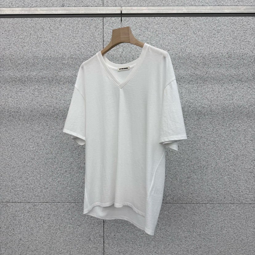 AT THE BAGEL韓國直郵實拍女裝新品休閑熱賣人氣26春夏T恤AT THE BAGELT恤圖色1