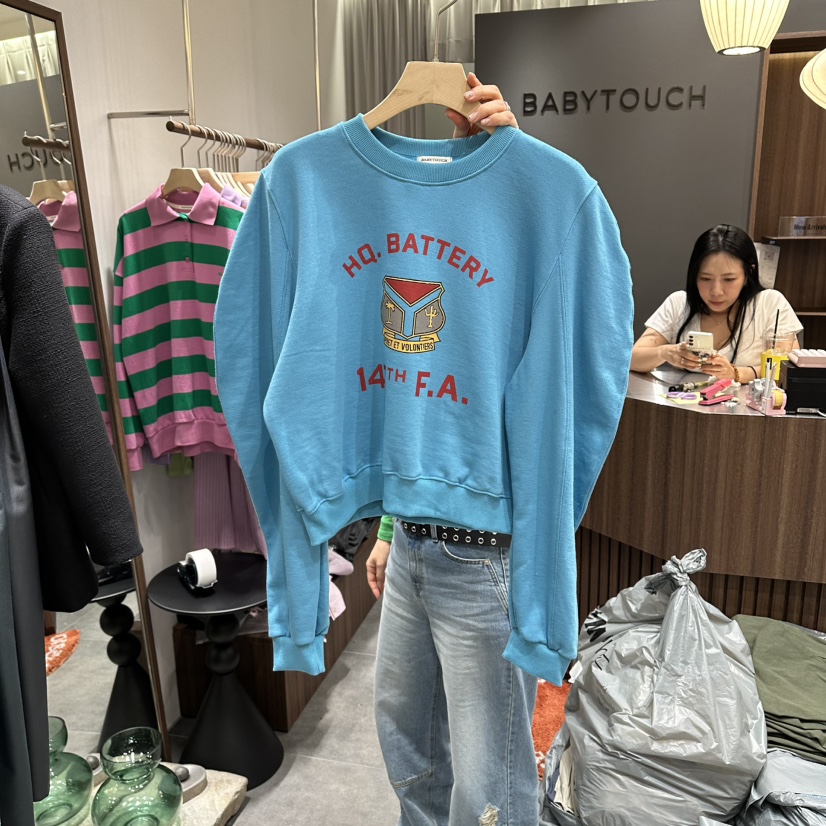 BABYTOUCH韓國東大門直郵女裝新品熱賣26春夏人氣推薦衛衣BABYTOUCH衛衣圖色1