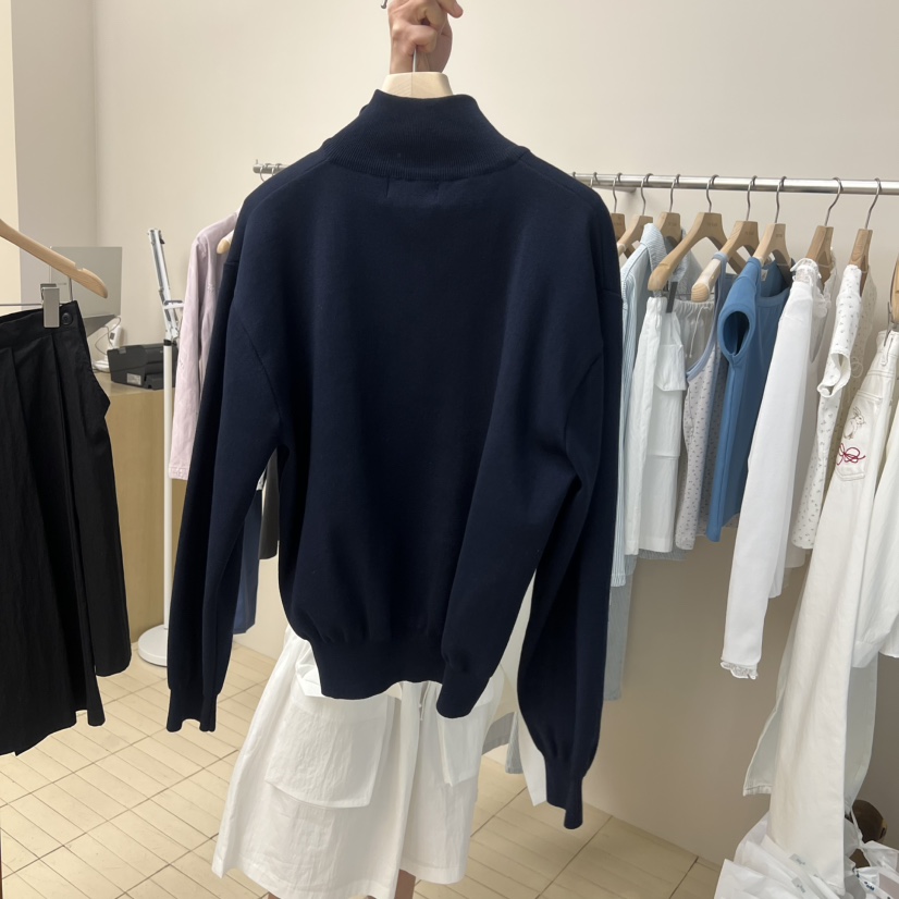 THEPLAN韓國代購女裝新款休閑26春夏推薦熱賣人氣衛衣拉鏈THE PLAN衛衣