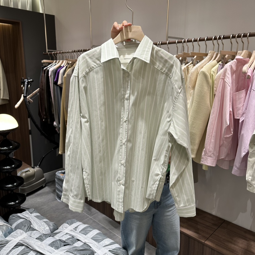 BABYTOUCH韓國東大門代購女裝新品26春夏職業推薦襯衫蕾絲衫BABYTOUCH襯衫/蕾絲衫圖色2