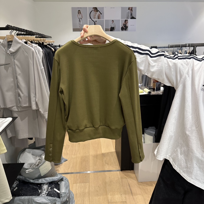 aube nunt韓國東大門代購女士新款26春夏職業推薦針織衫aube nunt針織衫