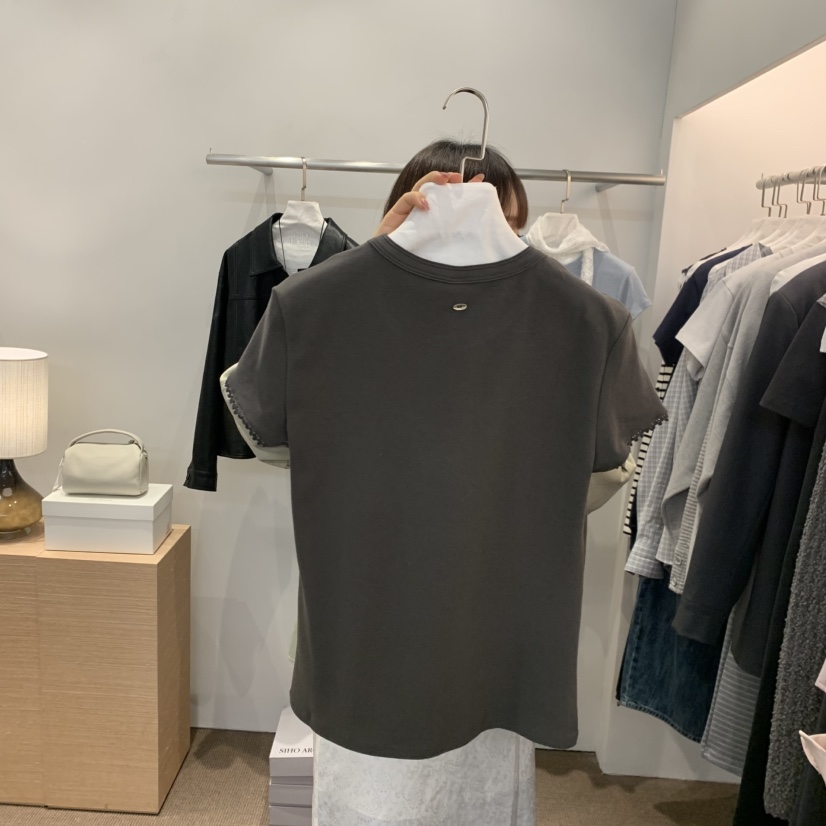 SIHO ARCHIVE韓國直郵實拍女裝新品熱賣休閑26春夏時尚T恤SIHO ARCHIVET恤