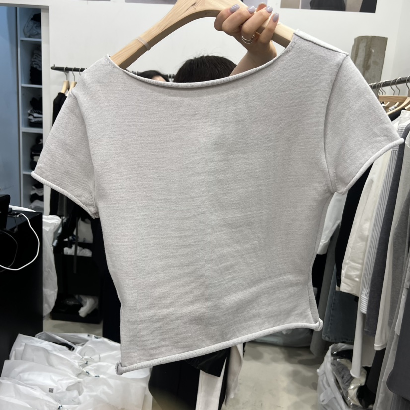 RECOVER韓國直郵實拍女士新品職業熱賣休閑26春夏時尚針織衫RECOVER/MOMENT針織衫