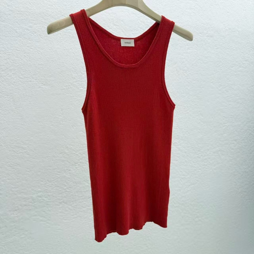 STATEMENT韓國東大門代購女士新款熱賣時尚推薦休閑吊帶背心STATEMENT吊帶/背心圖色6紅色