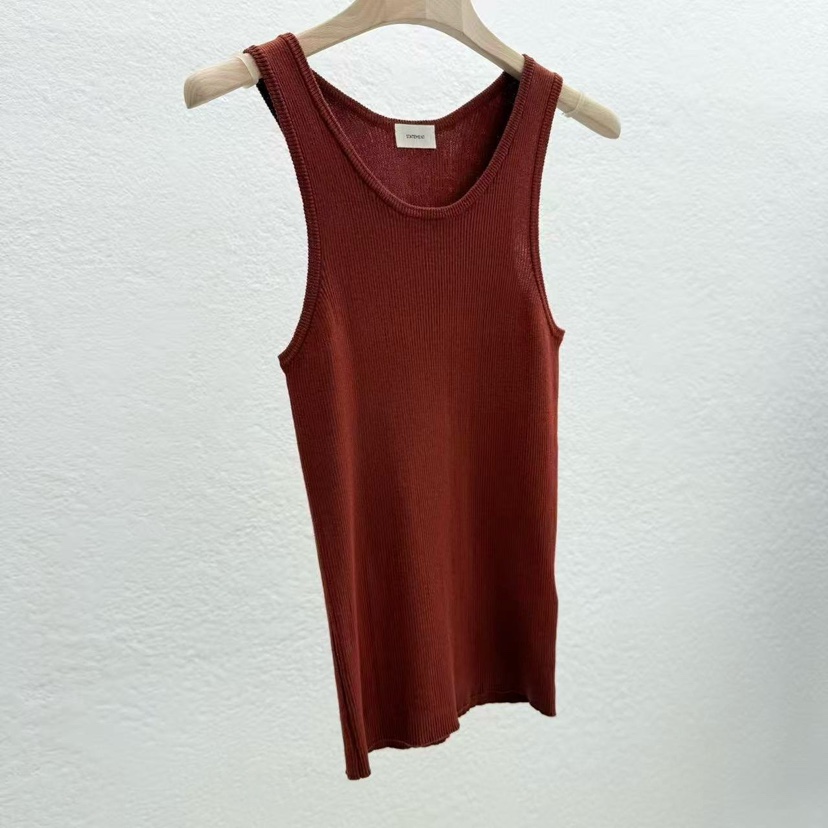 STATEMENT韓國東大門代購女士新款熱賣時尚推薦休閑吊帶背心STATEMENT吊帶/背心圖色7酒紅