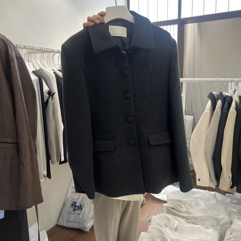 UNDERSTANDING韓國東大門代購女裝新款26春夏熱賣時尚夾克UNDERSTANDING夾克圖色2