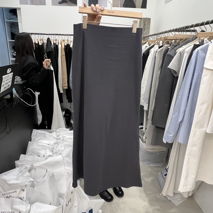 RECOVER韓國代購女裝新款時尚人氣休閑熱賣推薦半身裙中短裙RECOVER/MOMENT半身裙/中短裙圖色1