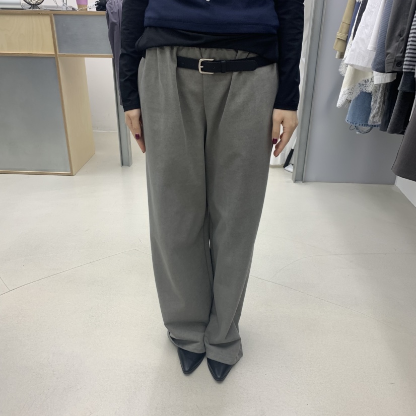 STAINLESS韓國代購女裝新品26春夏休閑熱賣休閑褲包含腰帶STAINLESS休閑褲圖色3